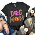 Dog Mom Halloween Premium T-Shirt Dark Heather