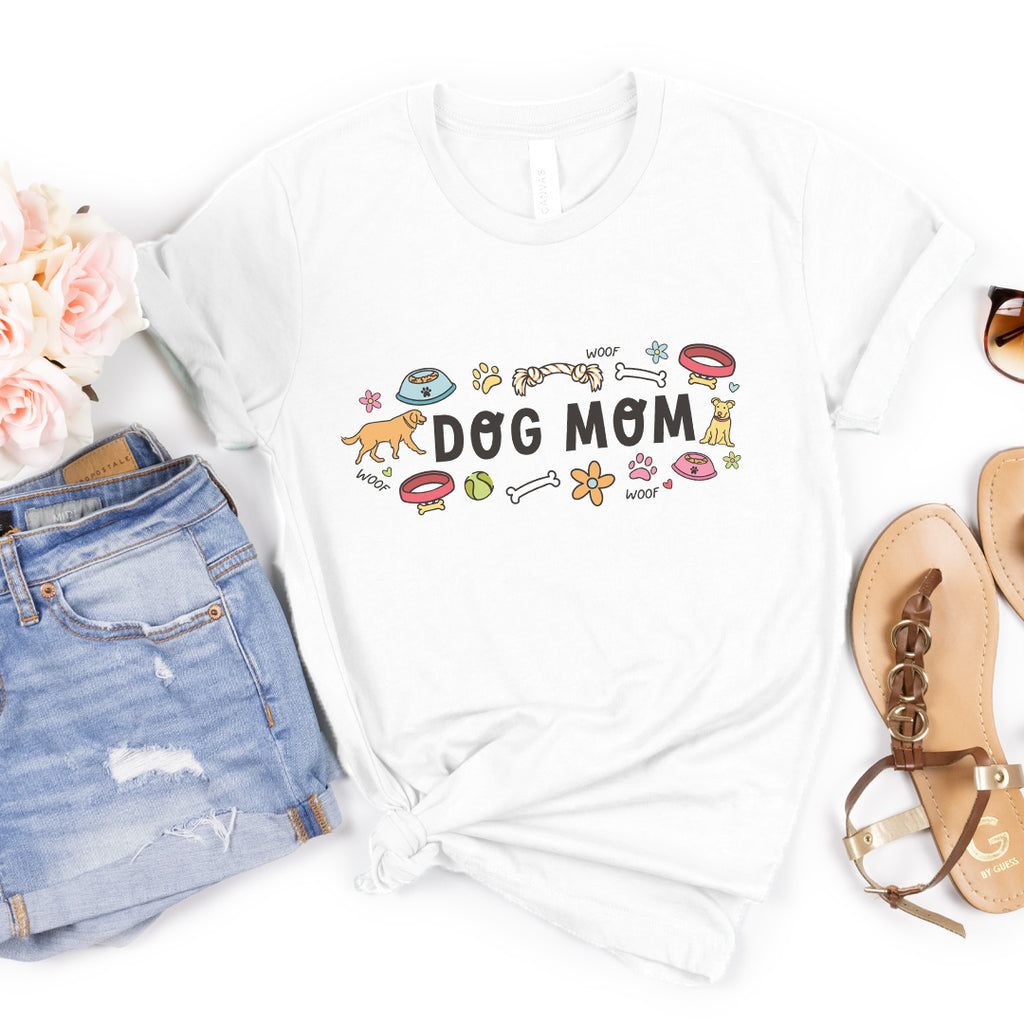 Dog Mom Essentials Premium T-Shirt White