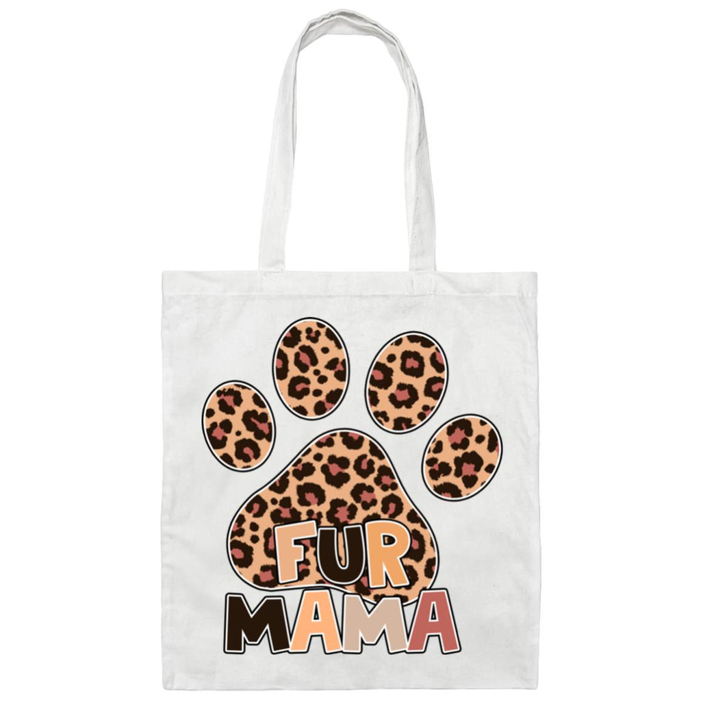 Fur Mama Cheetah Paw Tote Bag