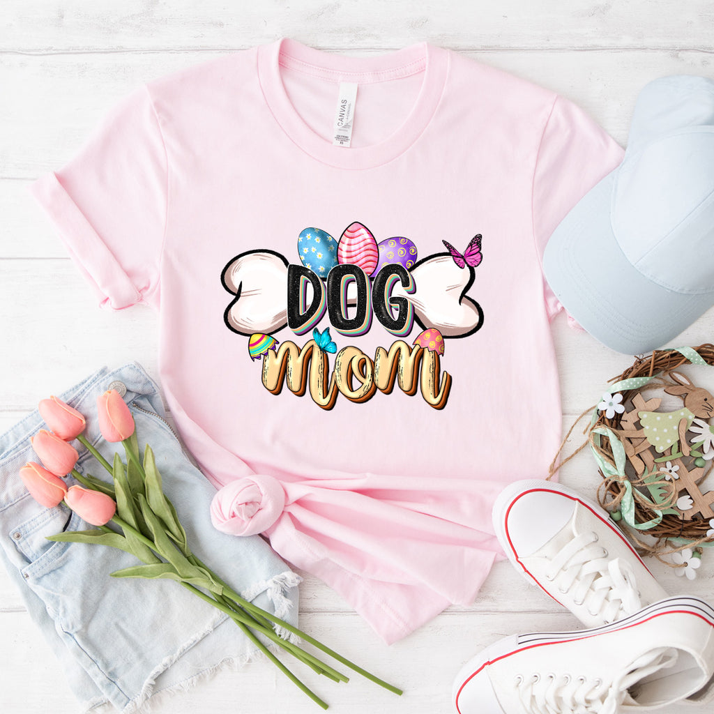 Easter Dog Mom Tee - 1186
