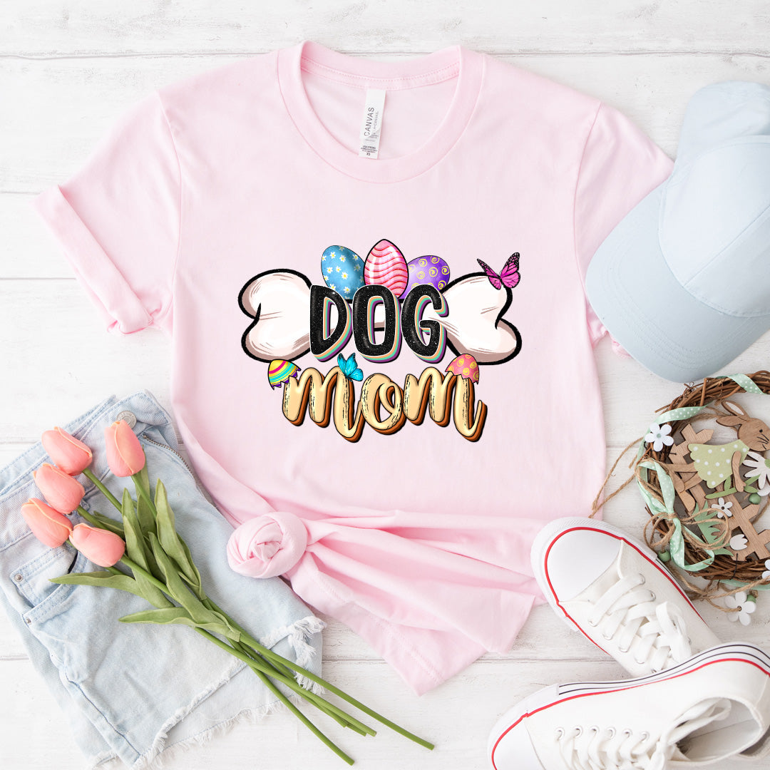 Easter Dog Mom Tee - 1186