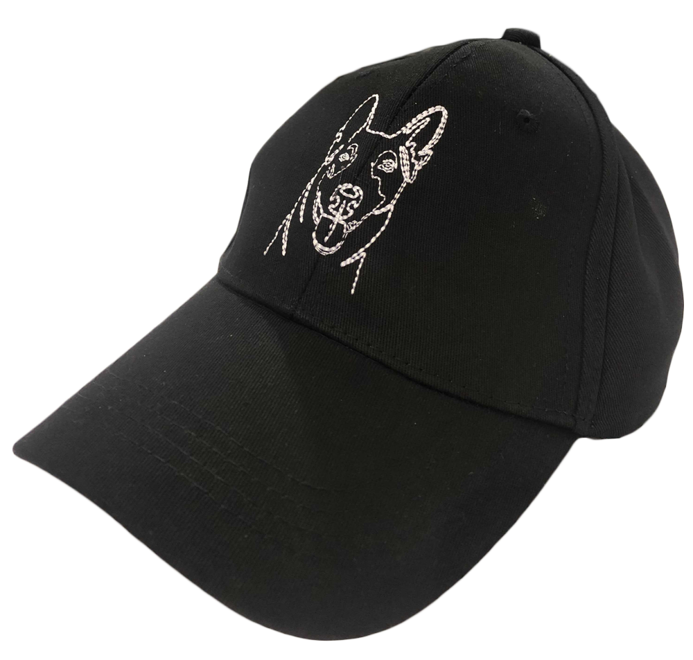 Minimalist German Shepherd Premium Hat