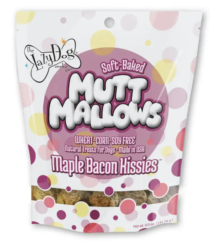 Maple Bacon Kissies Mutt Mallow Doggo Treats