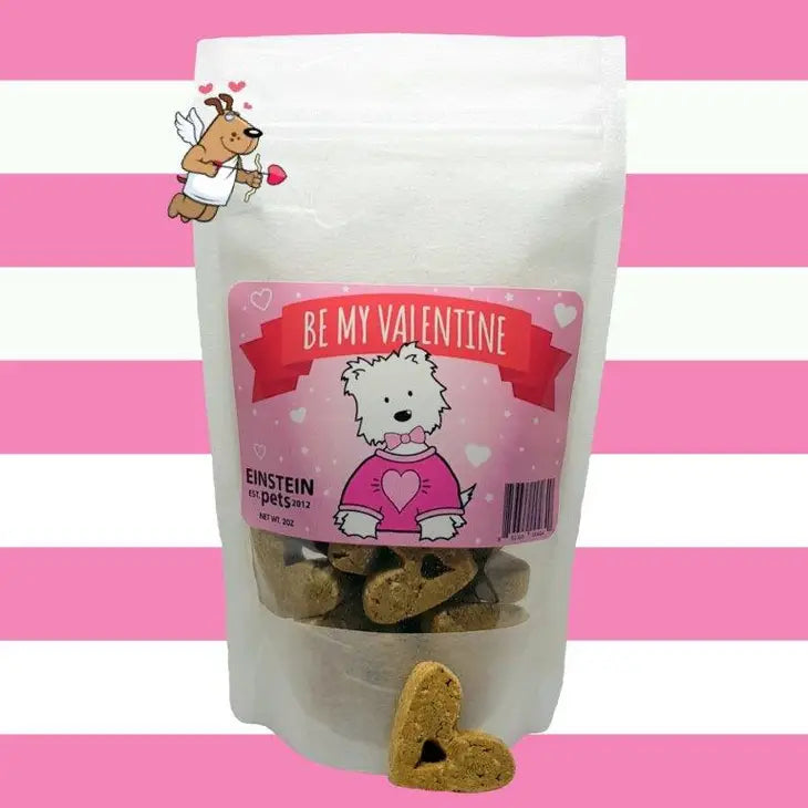 Be My Valentine Heart-Shaped Dog Treats