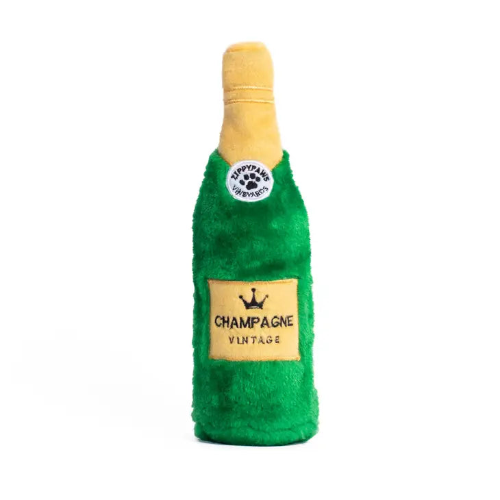 Champagne Bottle Chew Toy