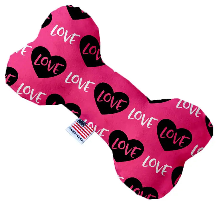 Love Heart Plush Bone