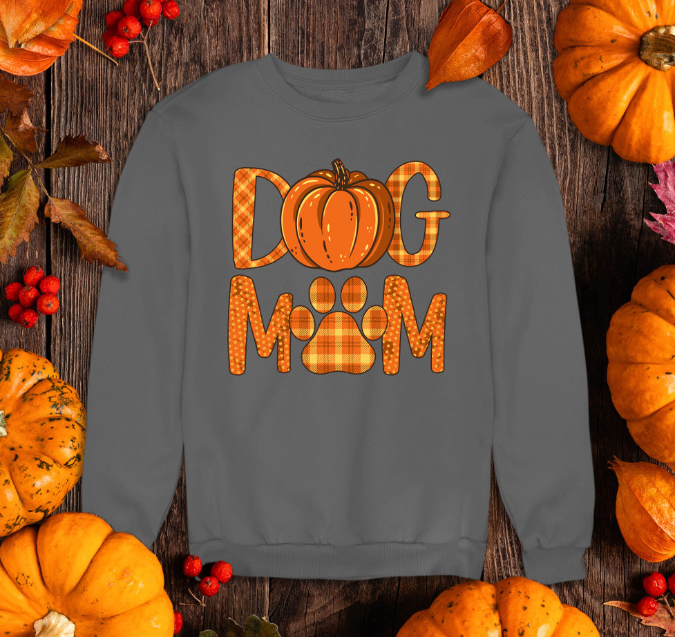 Fall Pumpkin Dog Mom Premium Sweater