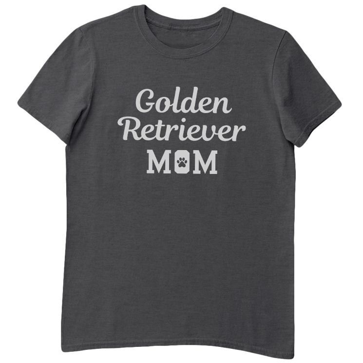 Golden Retriever Mom Collegiate T-Shirt