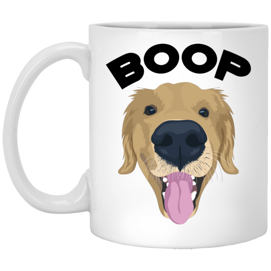 Boop Golden Retriever Coffee Mug
