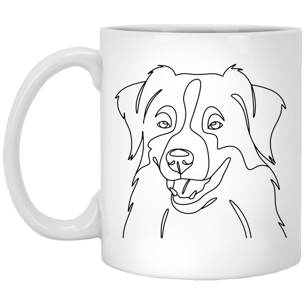 Minimalist Mutt Coffee Mug