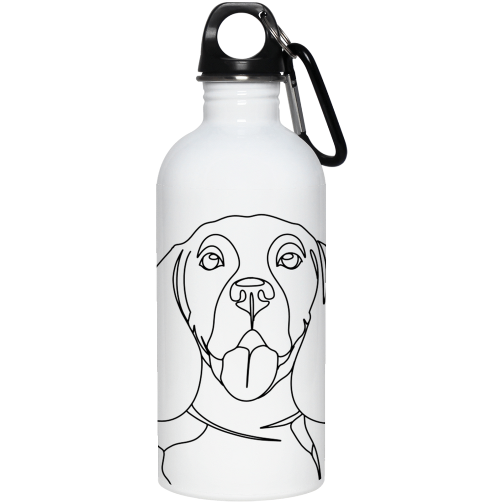 Minimalist Beagle Steel Water Bottle