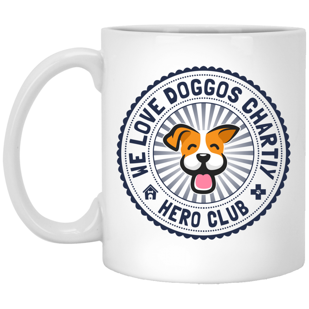 We Love Doggos Hero Club Drink Mug