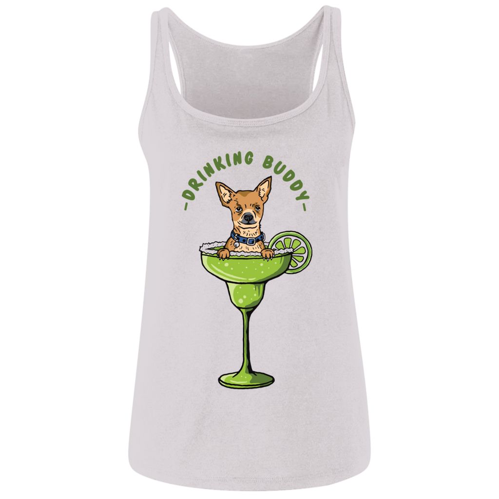 Drinking Buddy Chihuahua Women's Tank Top