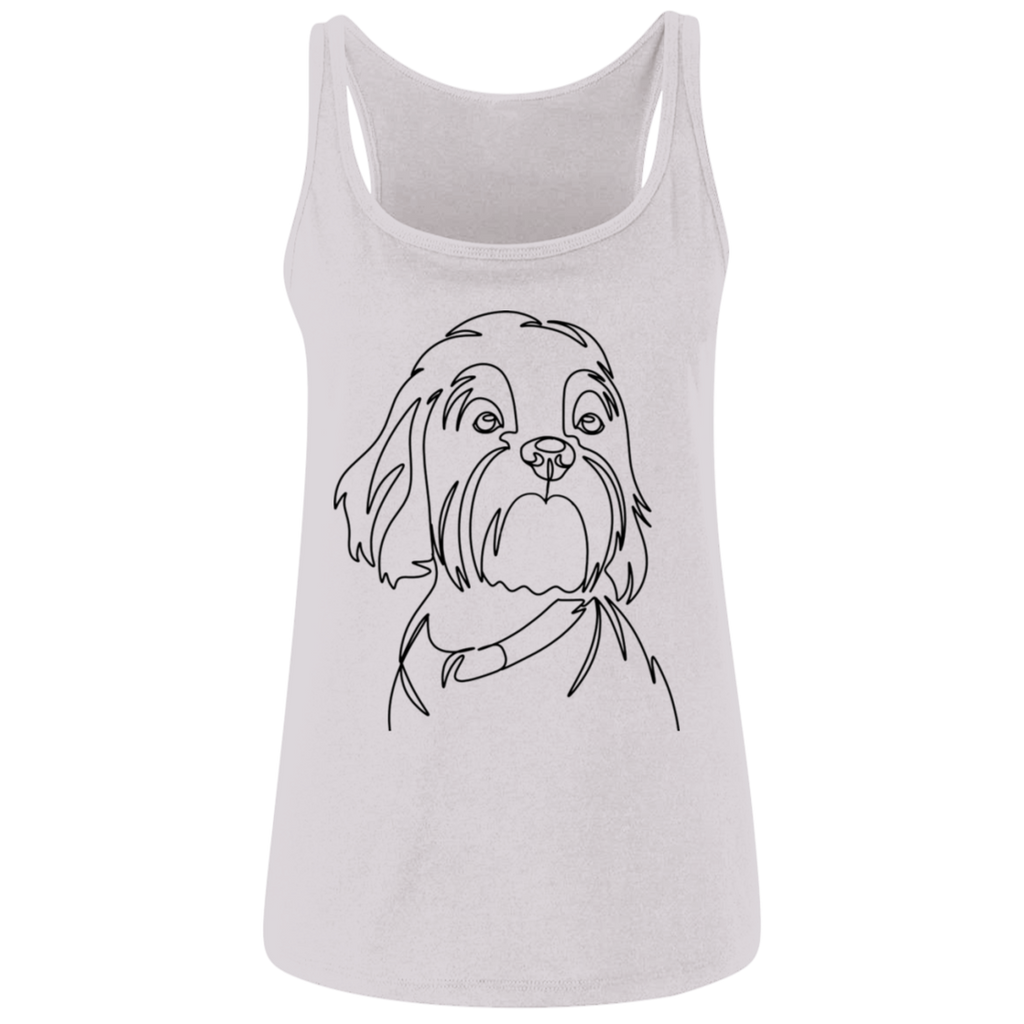 Minimalist Shih Tzu Tank Top