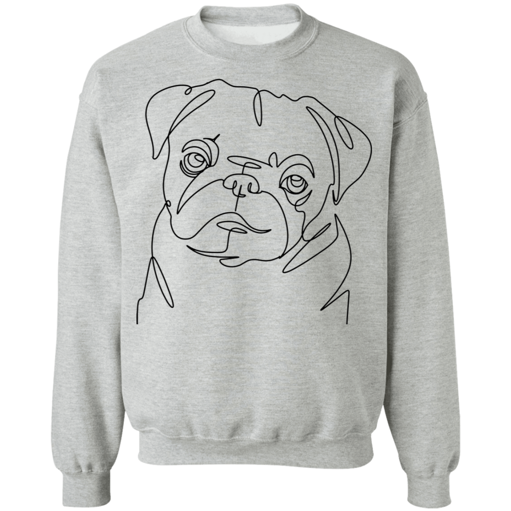 Minimalist Pug Sweatshirt