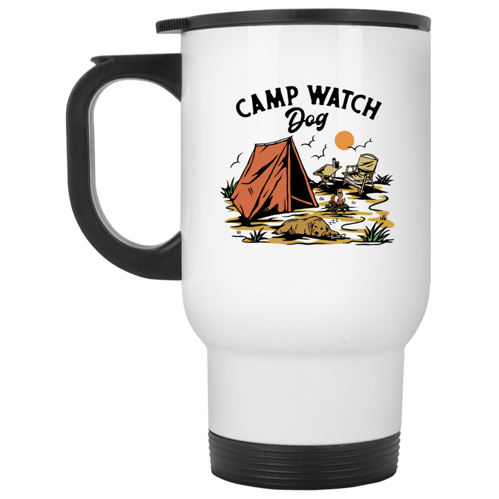 Camp Watch Dog Labrador Retriever Travel Mug
