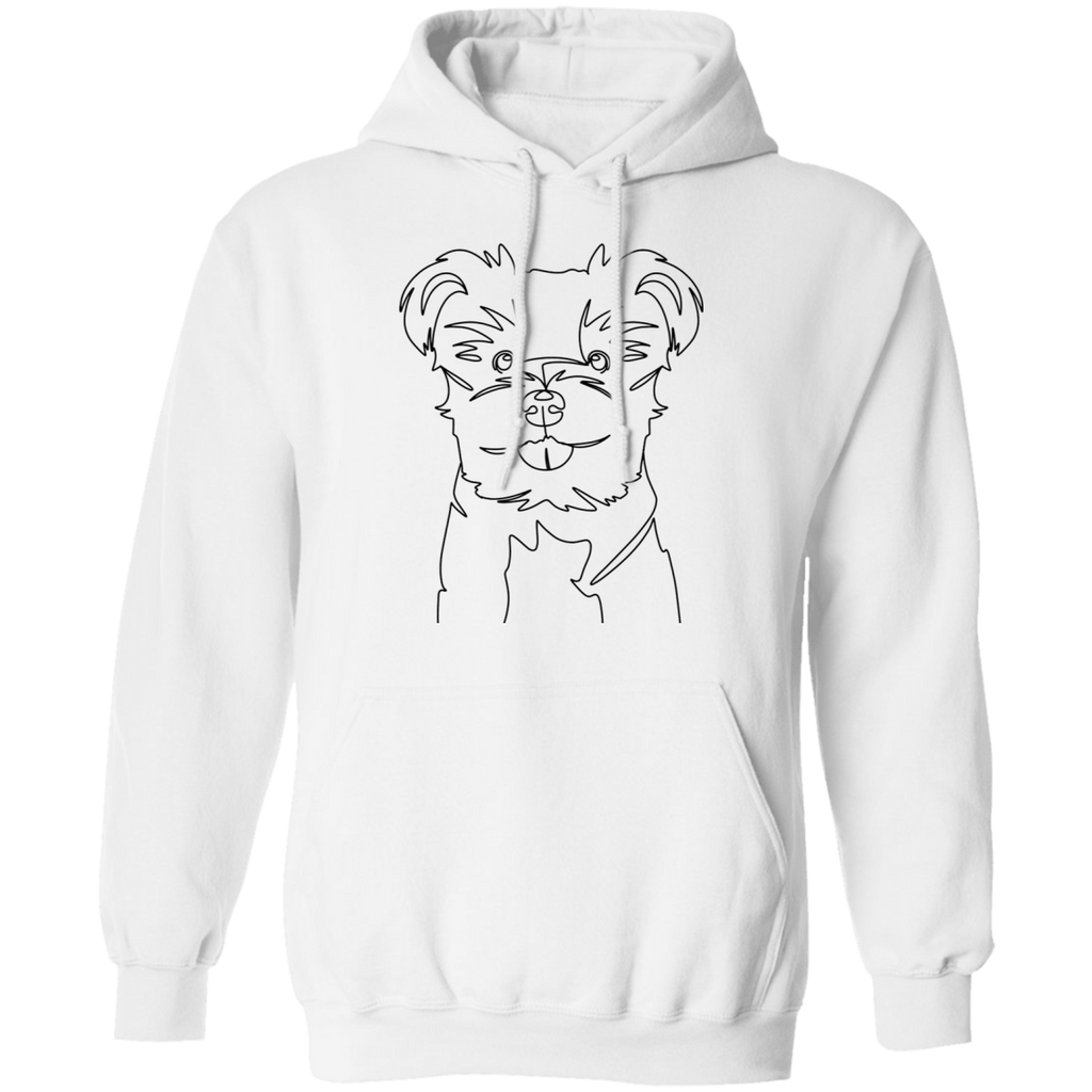 Minimalist Yorkie Hoodie