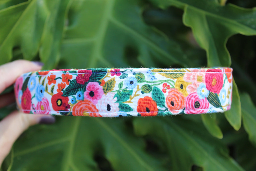 Garden Party Dog Collar