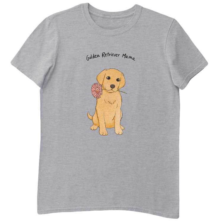 Golden Retriever Mama T-Shirt