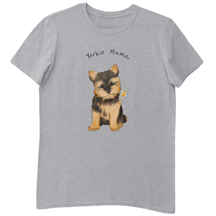 Yorkie Mama T-Shirt