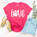 Dog Love Premium T-Shirt Pink