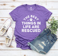 The Best Things In Life Are Rescued Premium T-Shirt