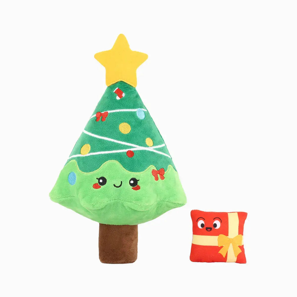 Christmas Tree 2-In-One Doggo Chew Toy