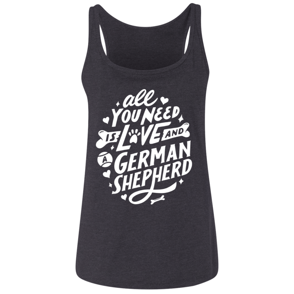 All You Need Is Love And A German Shepherd Tank Tops - We Love Doggos