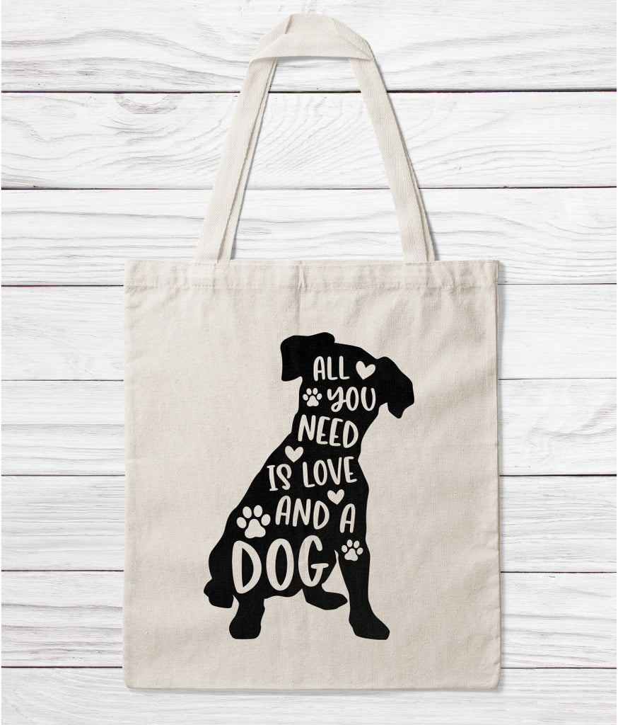 All You Need Is Love And A Dog Premium Tote Bag