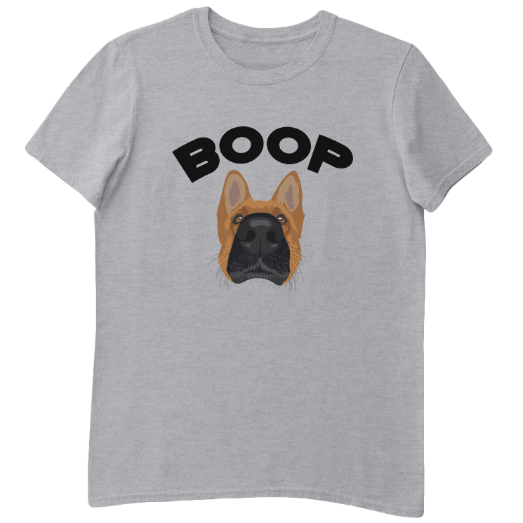 Boop German Shepherd T-Shirt - We Love Doggos