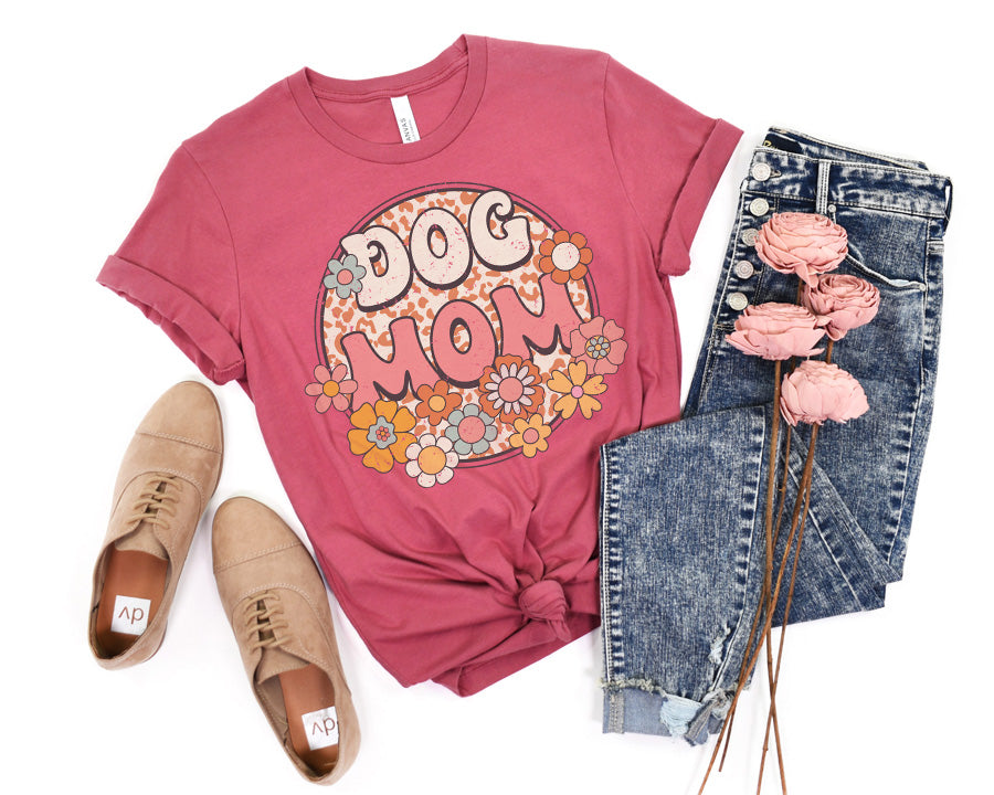 Groovy Dog Mom Premium T-Shirt