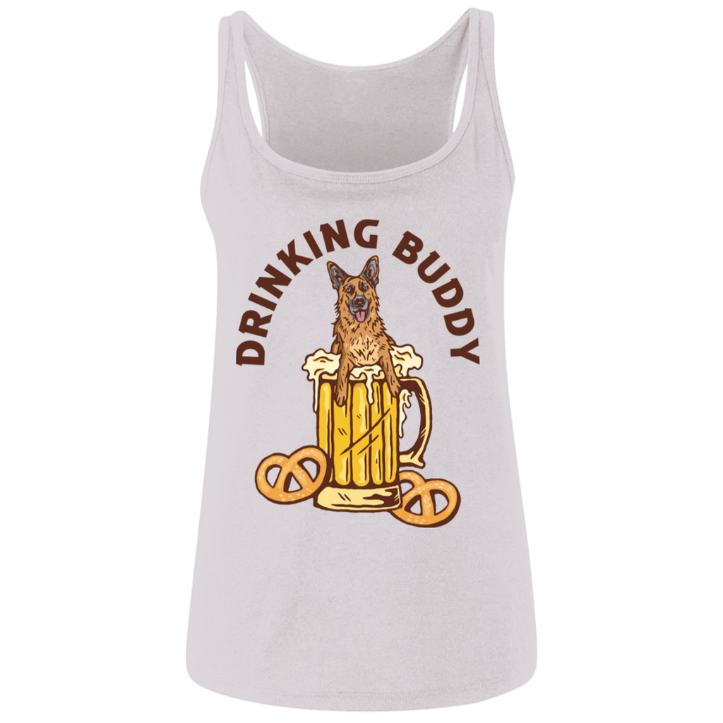 Drinking Buddy German Shepherd Tank Top - We Love Doggos