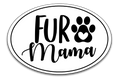 Fur Mama Car Magnet