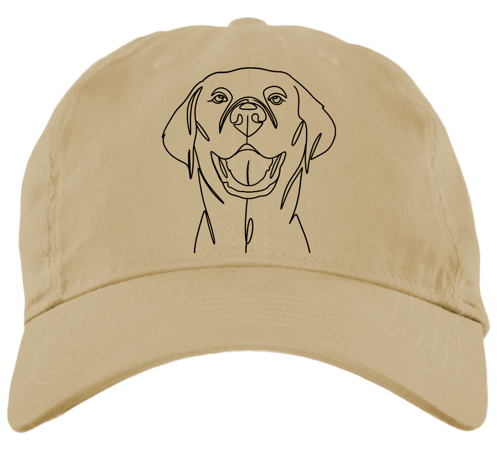 Minimalist Labrador Retriever Premium Tan Hat