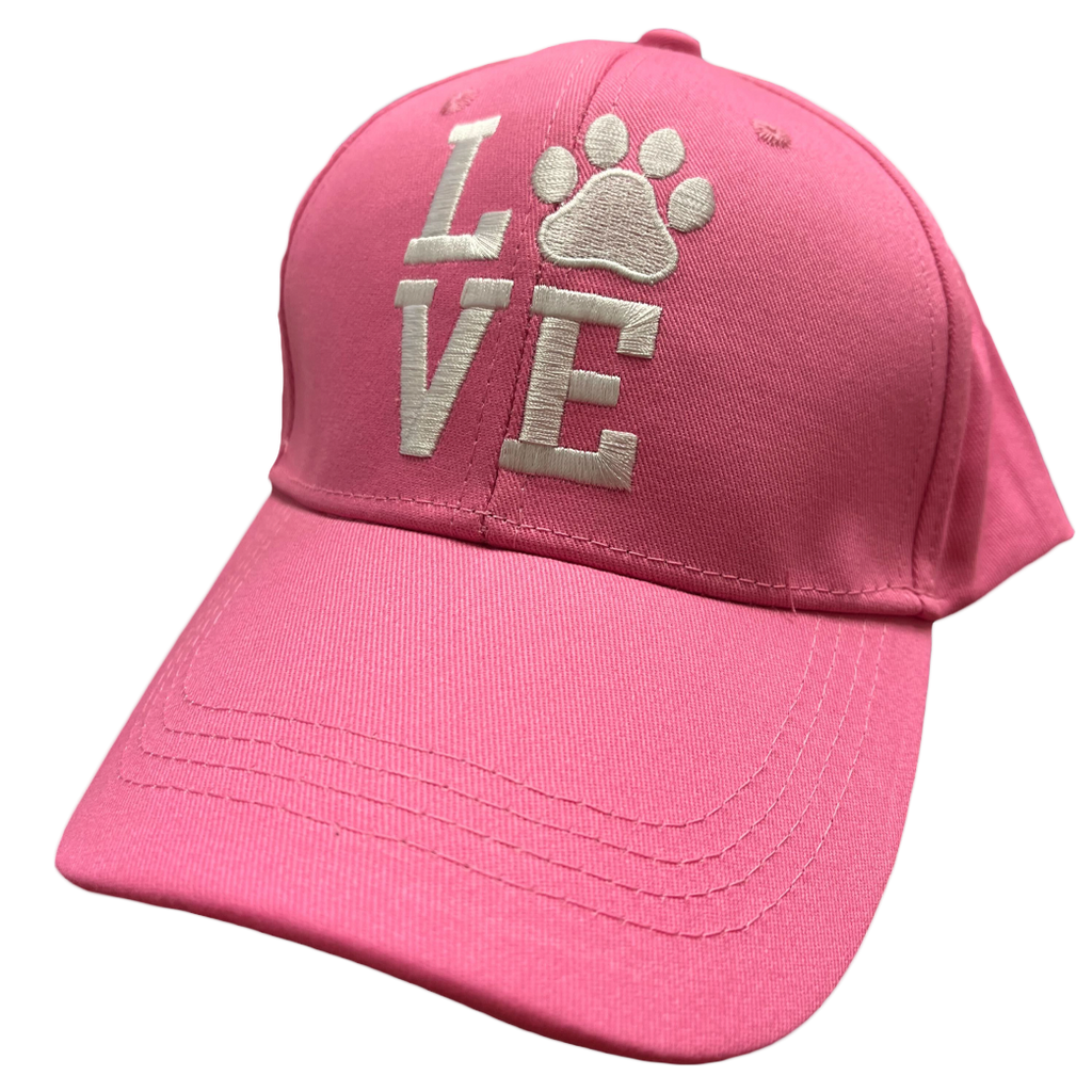 Love Paw Pink Premium Hat
