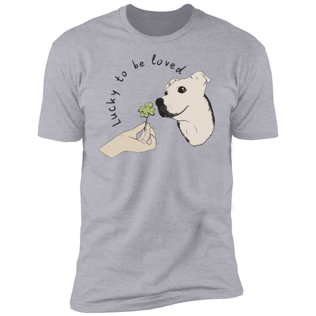 Lucky To Be Loved T-Shirt - We Love Doggos