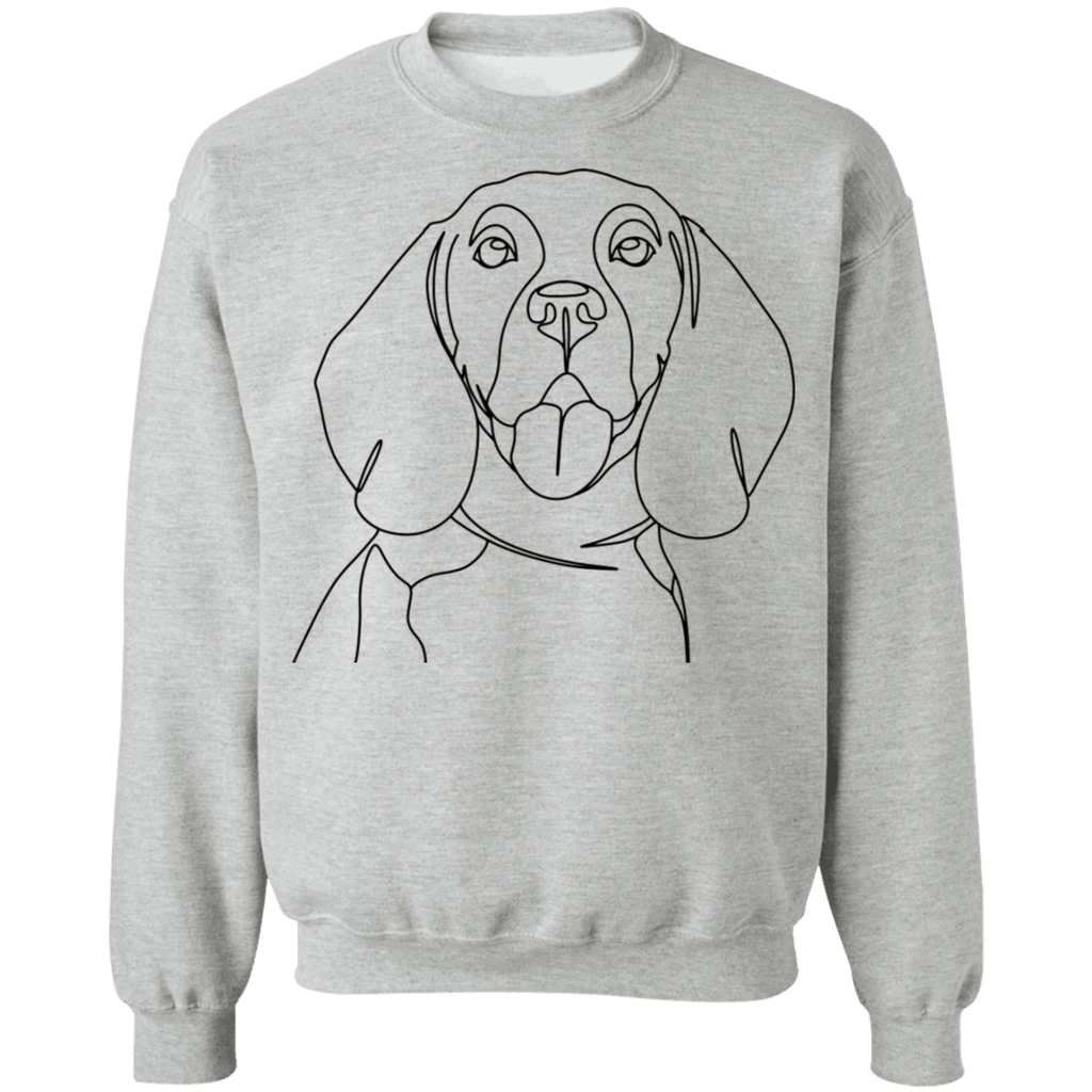 Minimalist Beagle Sweatshirt - We Love Doggos