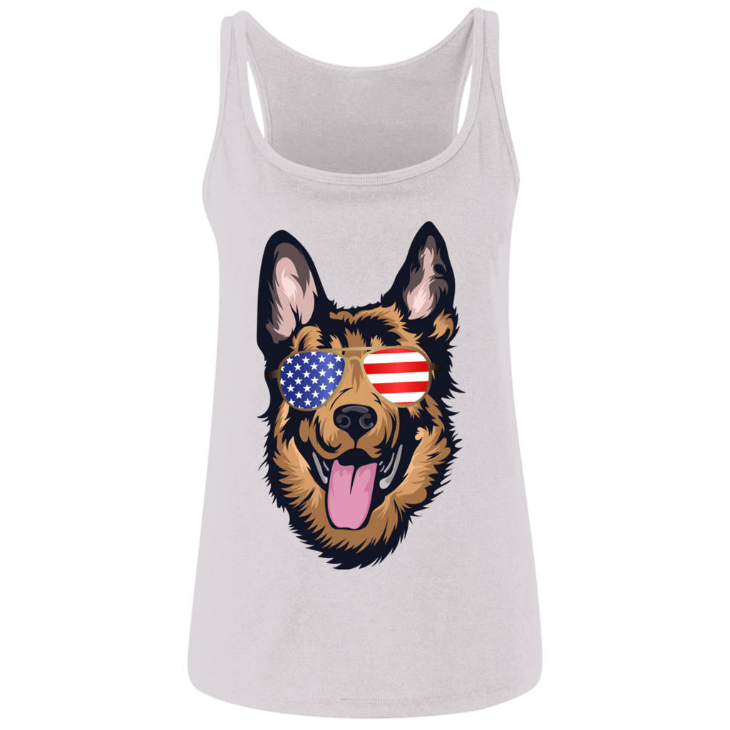 Patriotic German Shepherd Tank Top - We Love Doggos